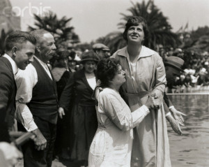 05 Aug 1922, Oakland, California, USA --- Oakland, California: Thousands Seek Healing At Baptismal Services. Mr --- Image by © Bettmann/CORBIS