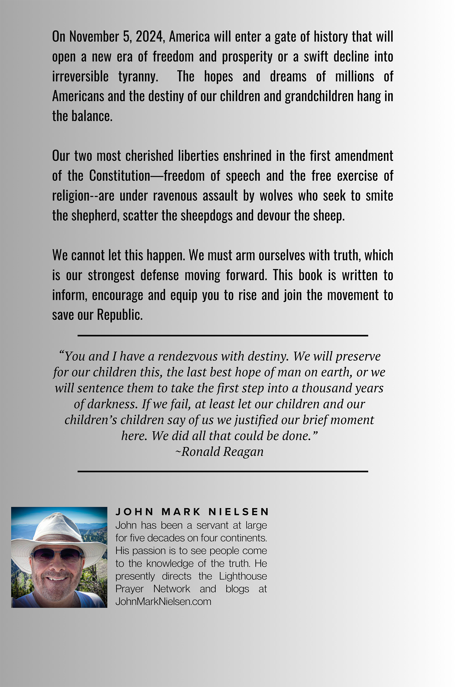 MAGA RISING Back Book Cover