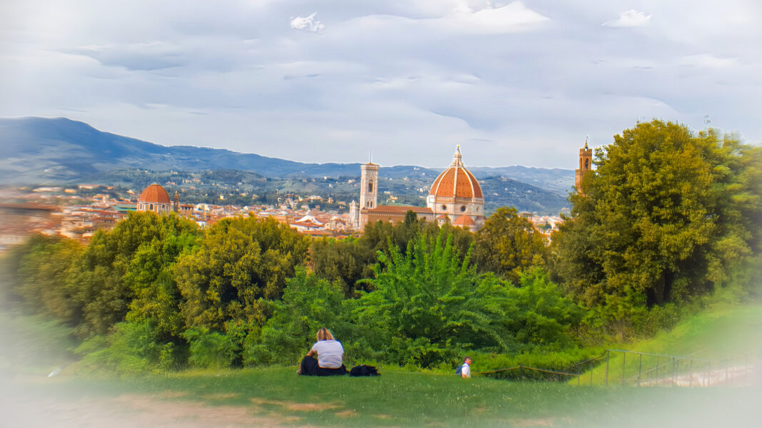 gardens over duomo